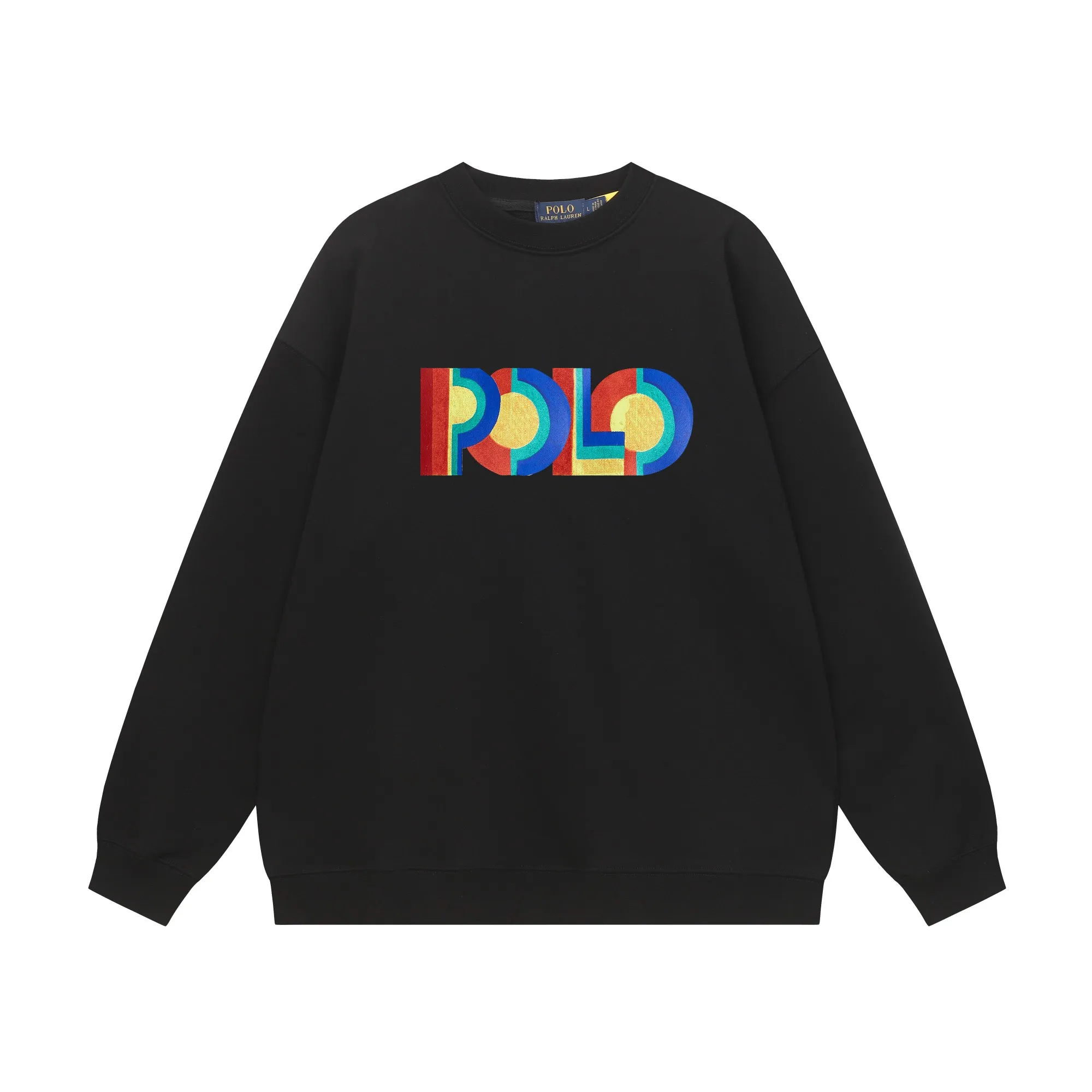 P200 Long-term stock] RalphLauren/Ralph Lauren 2025 autumn and winter new bear letter print 420g heavy large terry sweatshirt Ralph Lauren's age-reducing item, the coat fabric is made of 85% cotton ➕15% polyester, which not only retains the softness, comfort and breathability of cotton, but also adds the wear resistance and wrinkle resistance of polyester fiber, making the clothes more durable and easy to care for. Even in slightly cooler weather, you won't feel stuffy when wearing it. This kind of fabric has a natural crisp feel and is not easy to pill or deform. The bear on the chest is printed with English letters. It is full of color, full of three-dimensionality, and lifelike, adding a bit of liveliness and interest to the whole sweatshirt. There is no pressure to dress, regardless of age or gender. Complete accessories! Color: black, white, navy blue, light floral gray Size: M-L-XL-XXL